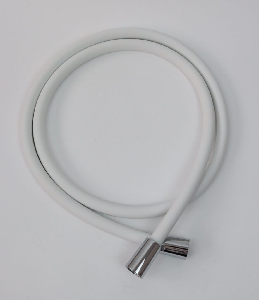 White silicone hose