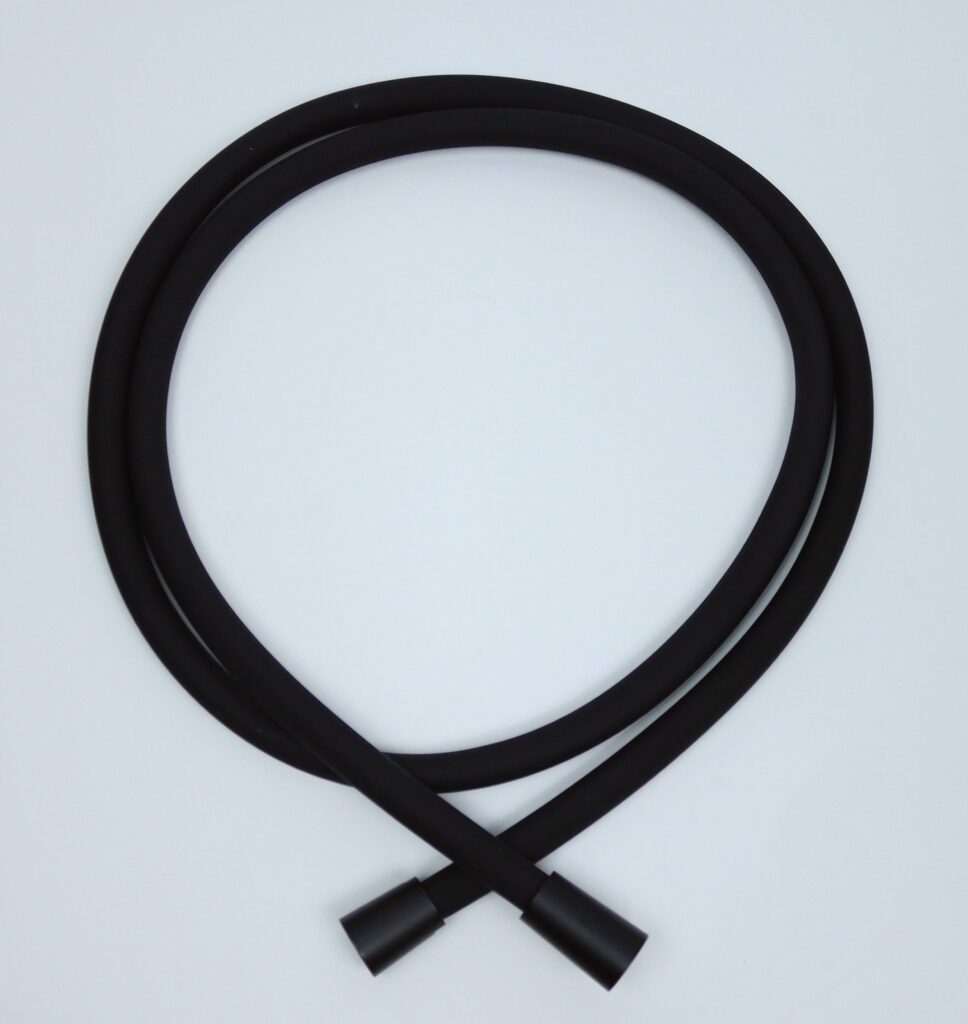Black silicone hose